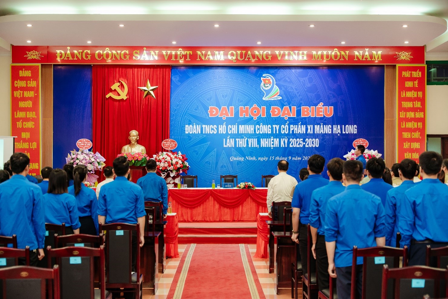 CÔNG TY CỔ PHẦN XI MĂNG VICEM HẠ LONG TỔ CHỨC  THÀNH CÔNG ĐẠI HỘI ĐOÀN LẦN THỨ VIII, NHIỆM KỲ 2025-2030