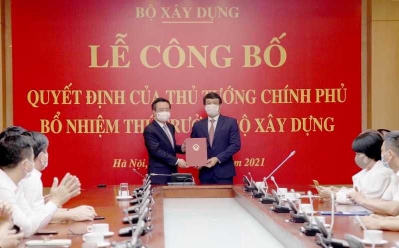 Đồng chí Bùi Hồng Minh-Bí thư Đảng ủy, Chủ tịch HĐTV Tổng công ty Xi măng Việt Nam (VICEM) được bổ nhiệm Thứ trưởng Bộ Xây dựng.