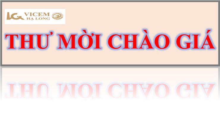 Thư mời chào giá gói thầu: Cung cấp thạch cao tự nhiên phục vụ sản xuất