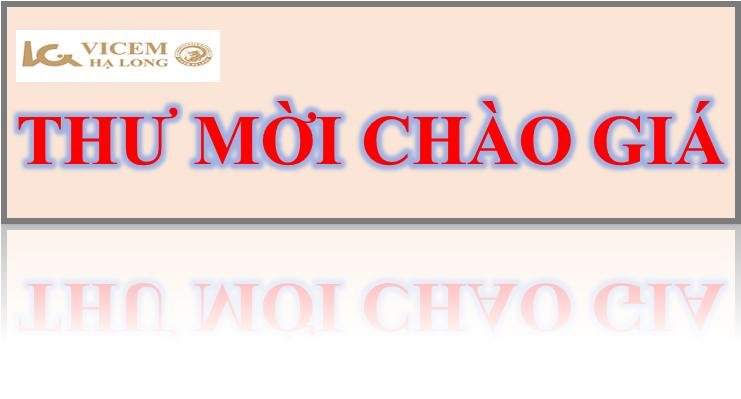 THƯ MỜI CHÀO GIÁ GÓI THẦU CUNG CẤP BĂNG TẢI PHỤC VỤ SỬA CHỮA